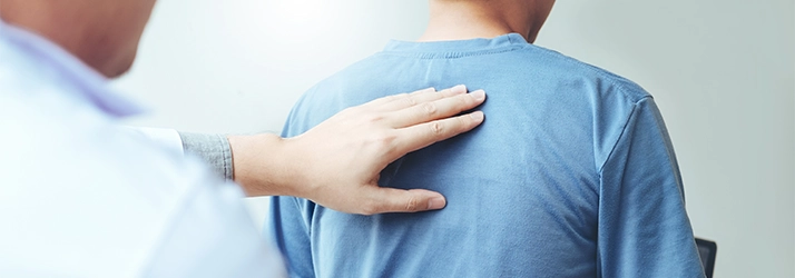 Chiropractic Littleton CO Back Exam Patient