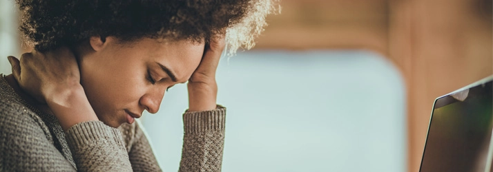Chiropractic Littleton CO Woman With Headache